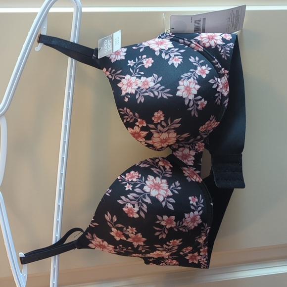NWT Marilyn Monroe Floral Push-up Bra in 38C - Picture 1 of 5